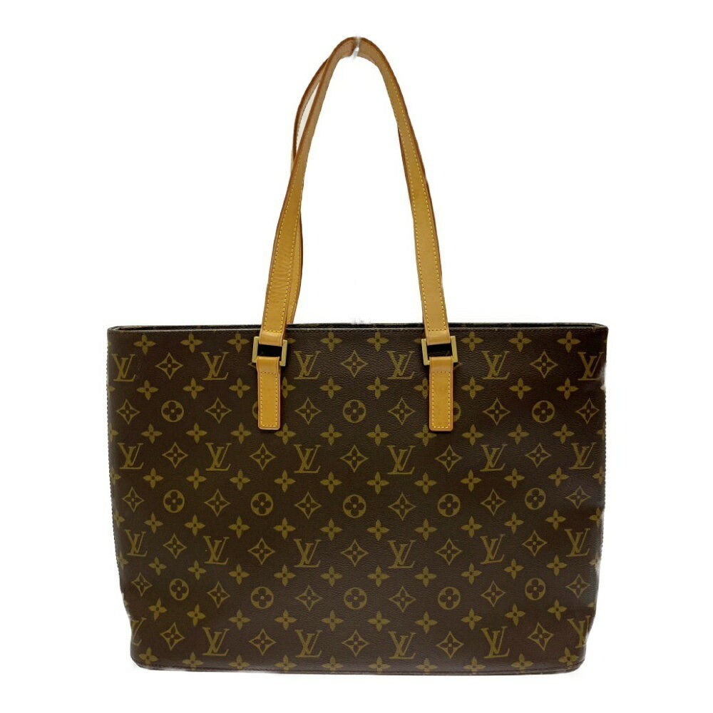 LOUIS VUITTON Monogram Luco Shoulder Bag Brown